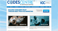 Desktop Screenshot of codescentre.com